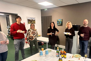 Festivité et convivialité : célèbration de la galette des Rois avec ses clients ! 